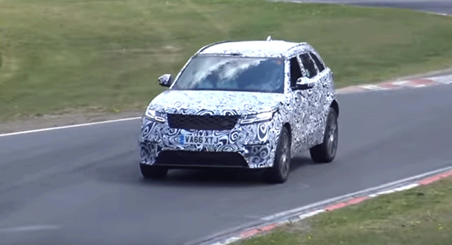 Range Rover Velar SVR passeia em Nurburgring (vídeo)