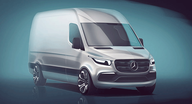 Mercedes-Benz – Novo Sprinter apresentado em fevereiro
