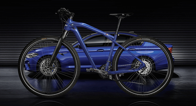 BMW produz novo modelo M5… em bicicleta!