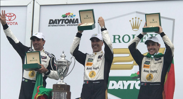 Filipe Albuquerque e João Barbosa vencem as 24 Horas de Daytona