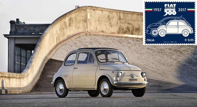 Fiat 500 comemorou 60 anos de variadas formas