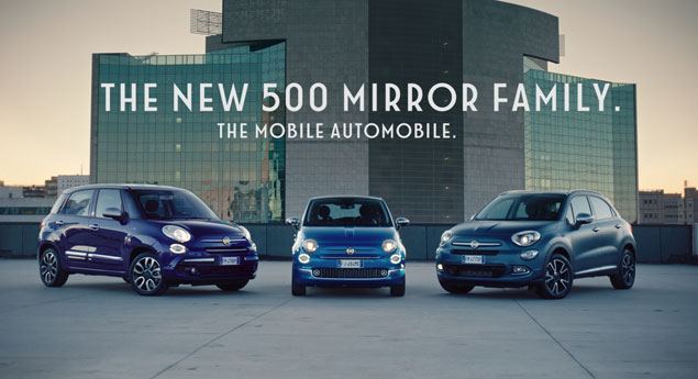 Fiat apresenta amanhã 500 Mirror