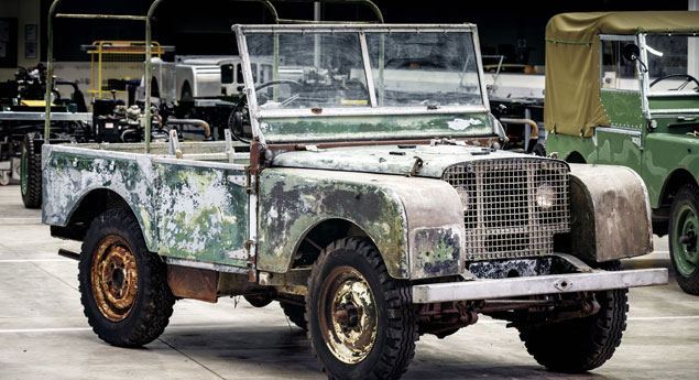 Land Rover original vai voltar à vida