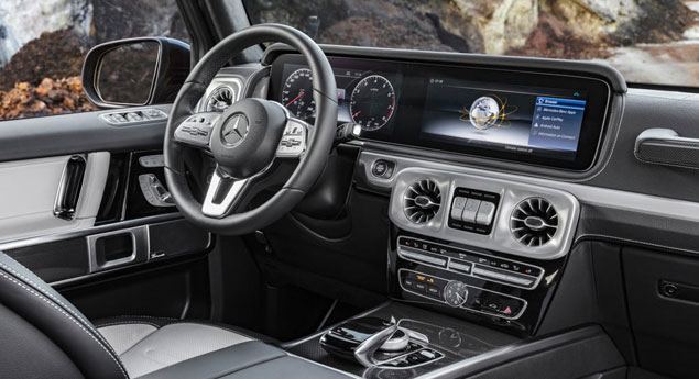 Interior do novo Mercedes Classe G revelado