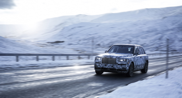 Rolls-Royce confirma Cullinan como nome do SUV