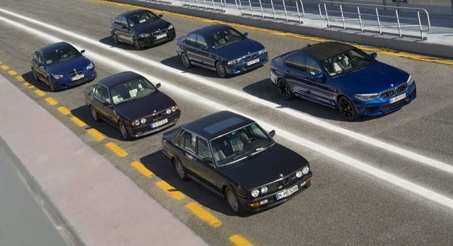 Veja como foi a evolução do BMW M5