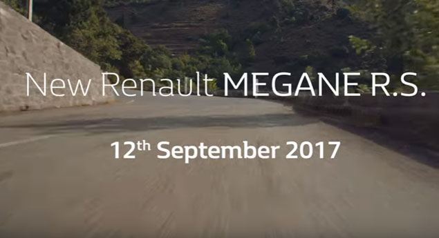 Hulkenberg anuncia Mégane RS para Frankfurt (com vídeo)