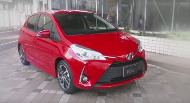 Novo Toyota Yaris antevisto em vídeo