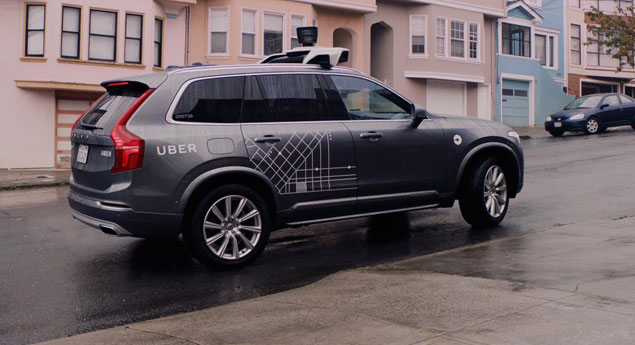 Autónomo da Uber detetou a vitima mortal