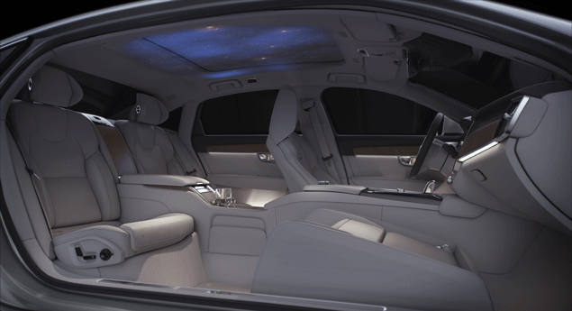 Volvo S90 Ambience Concept quer redefinir o luxo a bordo