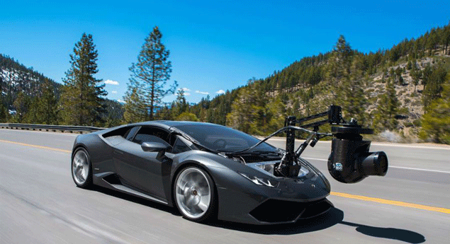 Lamborghini ‘Huracam’, um carro-câmara frenético