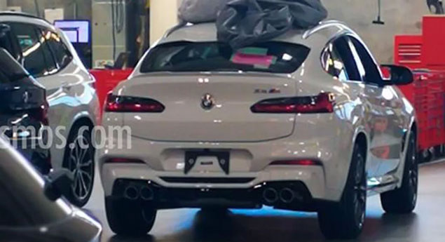Primeira foto do BMW X4 M surge online