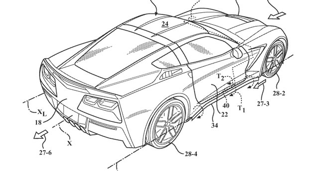 Corvette C8 será o supra-sumo da aerodinâmica ativa
