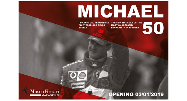 Ferrari homenageia Michael Schumacher