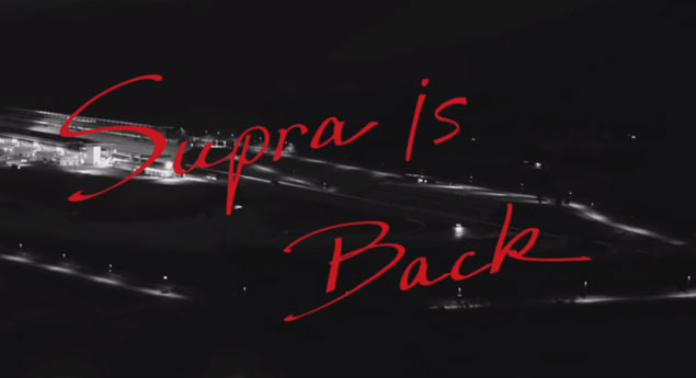 Novo Toyota Supra já acelera em circuito