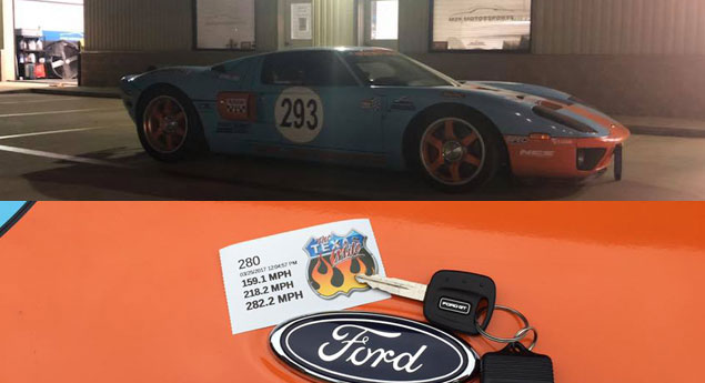 Ford GT atinge 483 km/h em 1600 metros (c/ video)