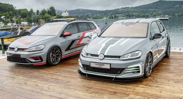 Concept Golf GTI de 380cv e 400 cv estreiam na concentração da Volkswagen