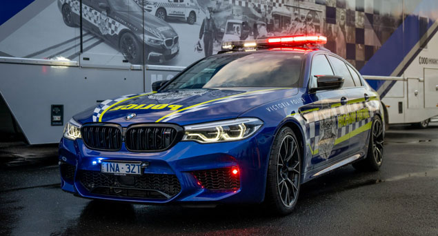 Polícia Australiana recebe BMW M5 Competition