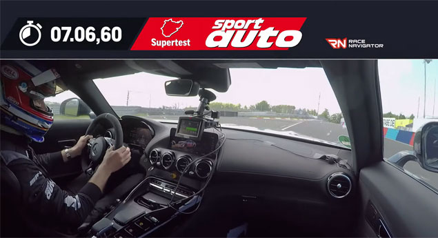 Mercedes-AMG GT R Pro dá a volta ao ‘ring’ em 7:06 s (vídeo)