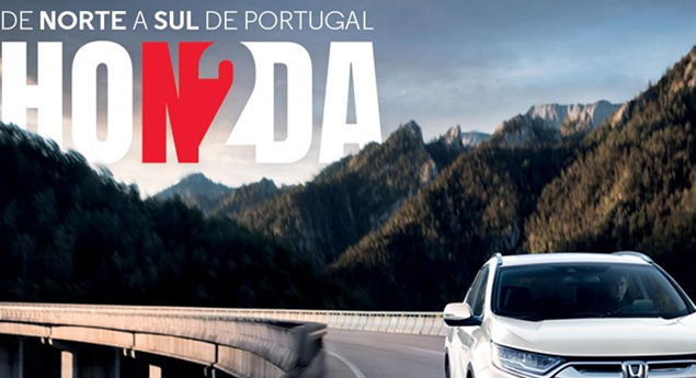 Honda CR-V e HR-V percorrem mítica Estrada Nacional 2