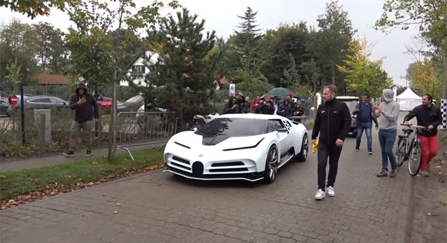 Novo Bugatti Centodieci é eléctrico? (vídeo)
