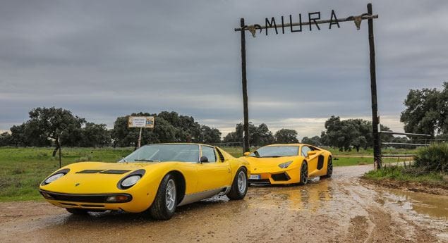 Lamborghini Miura regressa às origens