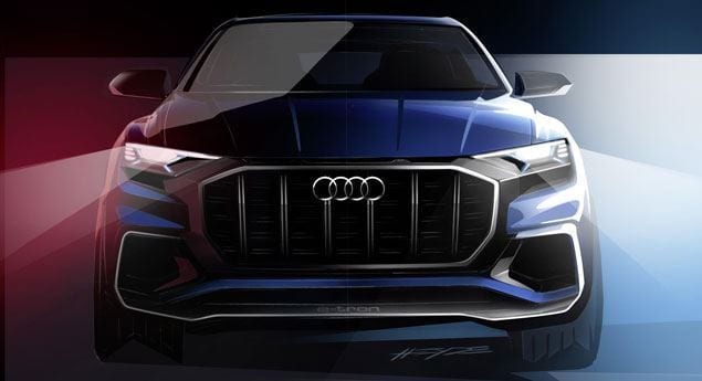 Audi leva Q8 concept a Detroit