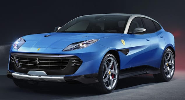 Ainda para 2022. Ferrari mostra a primeira imagem oficial do Purosangue
