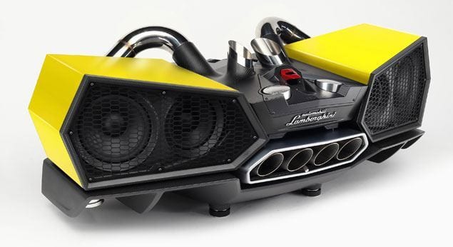Lamborghini inspira potente sistema de som