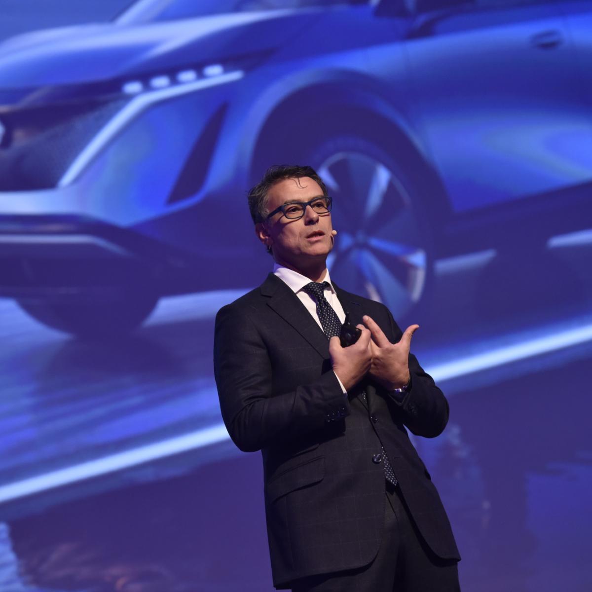 Director-geral da Nissan Ibéria, SA, António Melica foi o porta-voz da visão da Nissan para a mobilidade inteligente do futuro