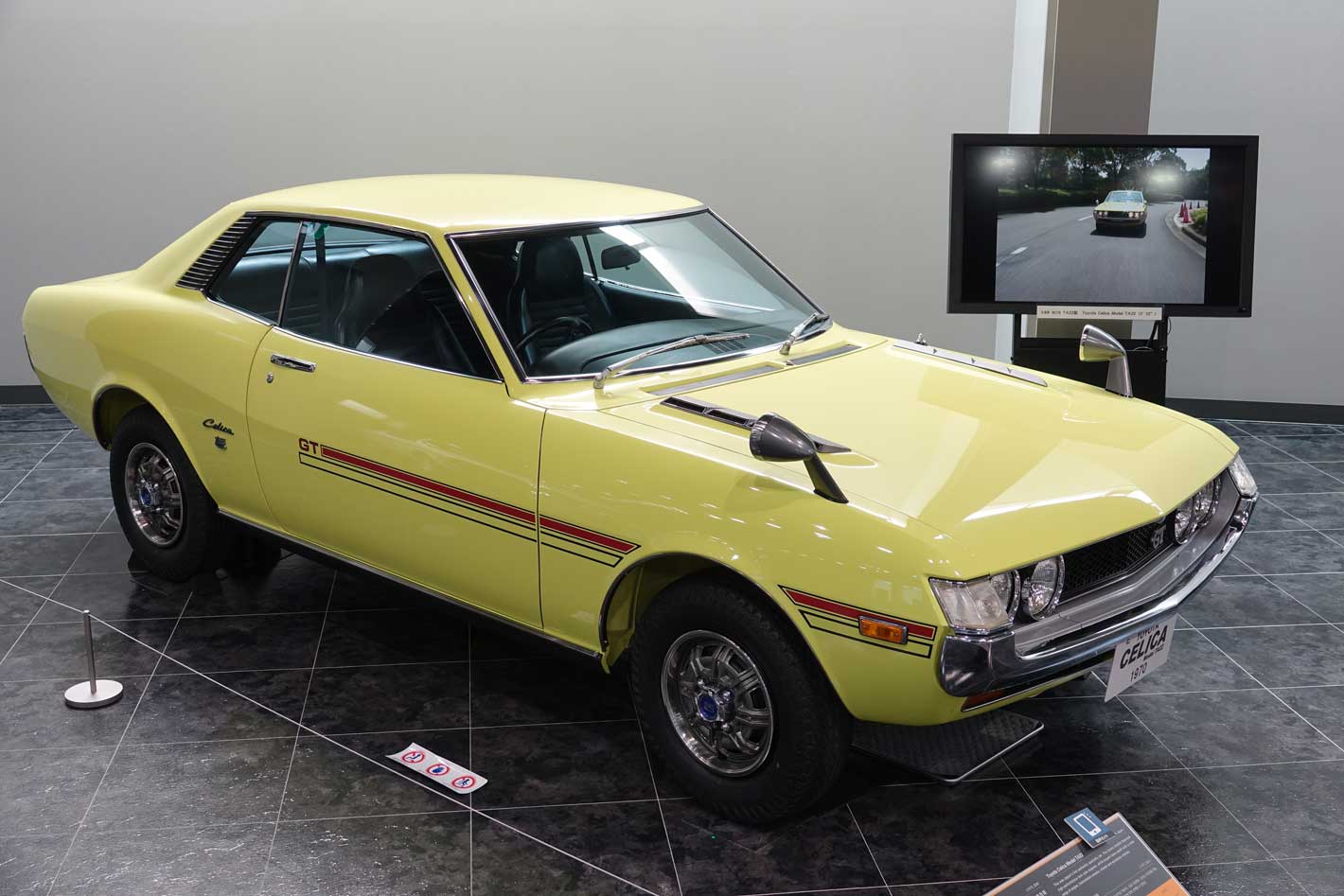 O ponto mais alto da aposta desportiva da Toyota é o lançamento (1970) do primeiro Celica, comum motor de 1,6 litros de 113 cv