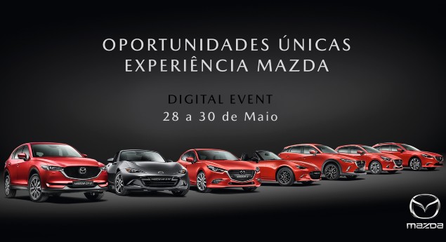 Mazda Digital Event. Eis como comprar um Mazda semi-novo através da Internet