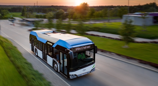 Autocarros a hidrogénio da Solaris para os Países Baixos