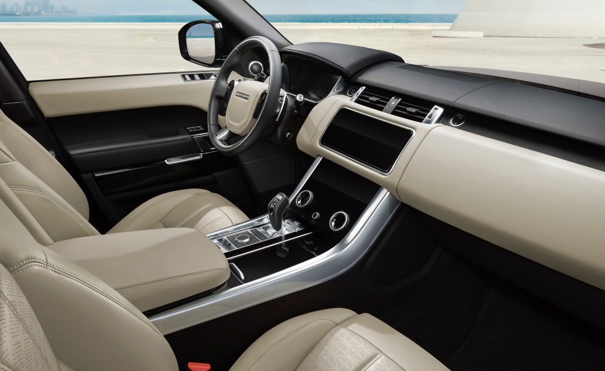 Range Rover Sport oferece um ambiente interior exclusivo 