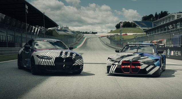 BMW. Novos M4 e M4 GT3 aparecem no Red Bull Ring