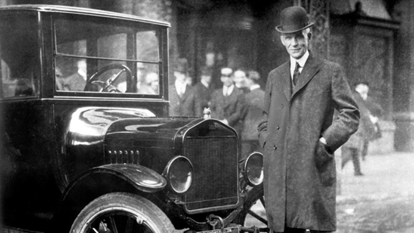 Em 1941, Henry Ford construiu um carro a partir de feijão de soja