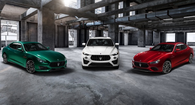 Maserati reforça coleção Trofeo com Ghibli e Quattroporte