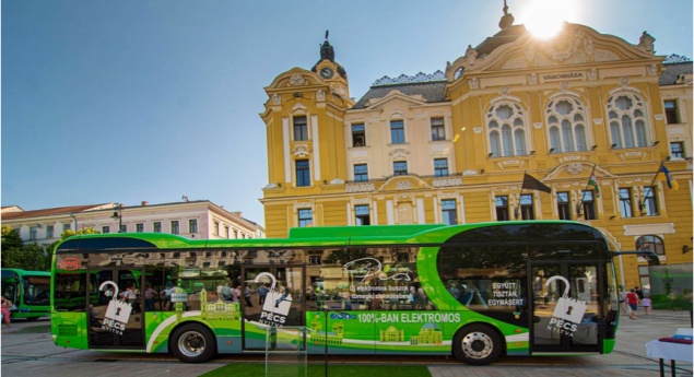 BYD entrega frota de autocarros elétricos na Hungria