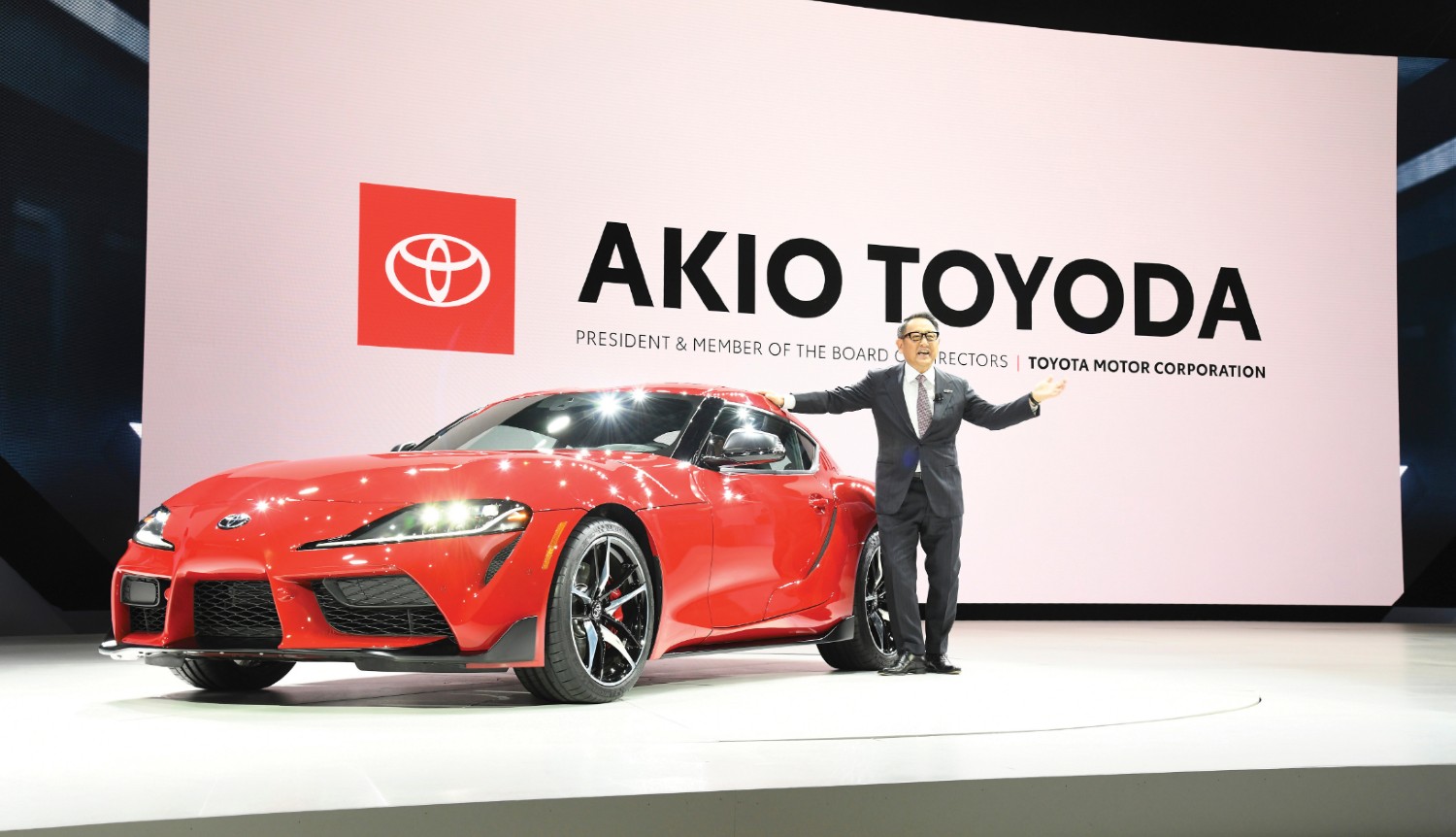 Akyo Toyoda é, atualmente, "apenas" Chairman da Toyota Motor Corporation