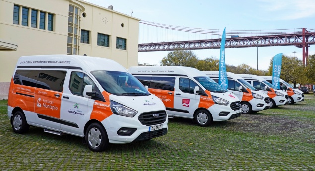 Ford e Hermotor fornecem 15 veículos à “Frota Solidária” Montepio