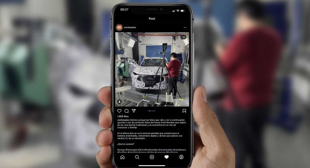 Fotos espia revelam nova geração do Ford Mondeo?