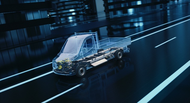 Mercedes-Benz Vans desenvolve nova plataforma elétrica para eSprinter