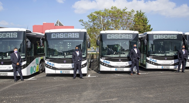 Serviço urbano de Cascais conta com 79 autocarros Scania