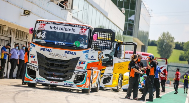 Europeu de Camiões 2021. febi apoia equipa Schwabentruck