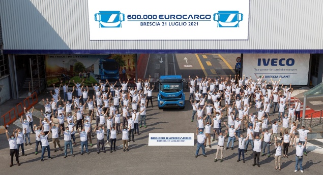 Iveco Eurocargo. 600 mil unidades produzidas na fábrica de Brescia