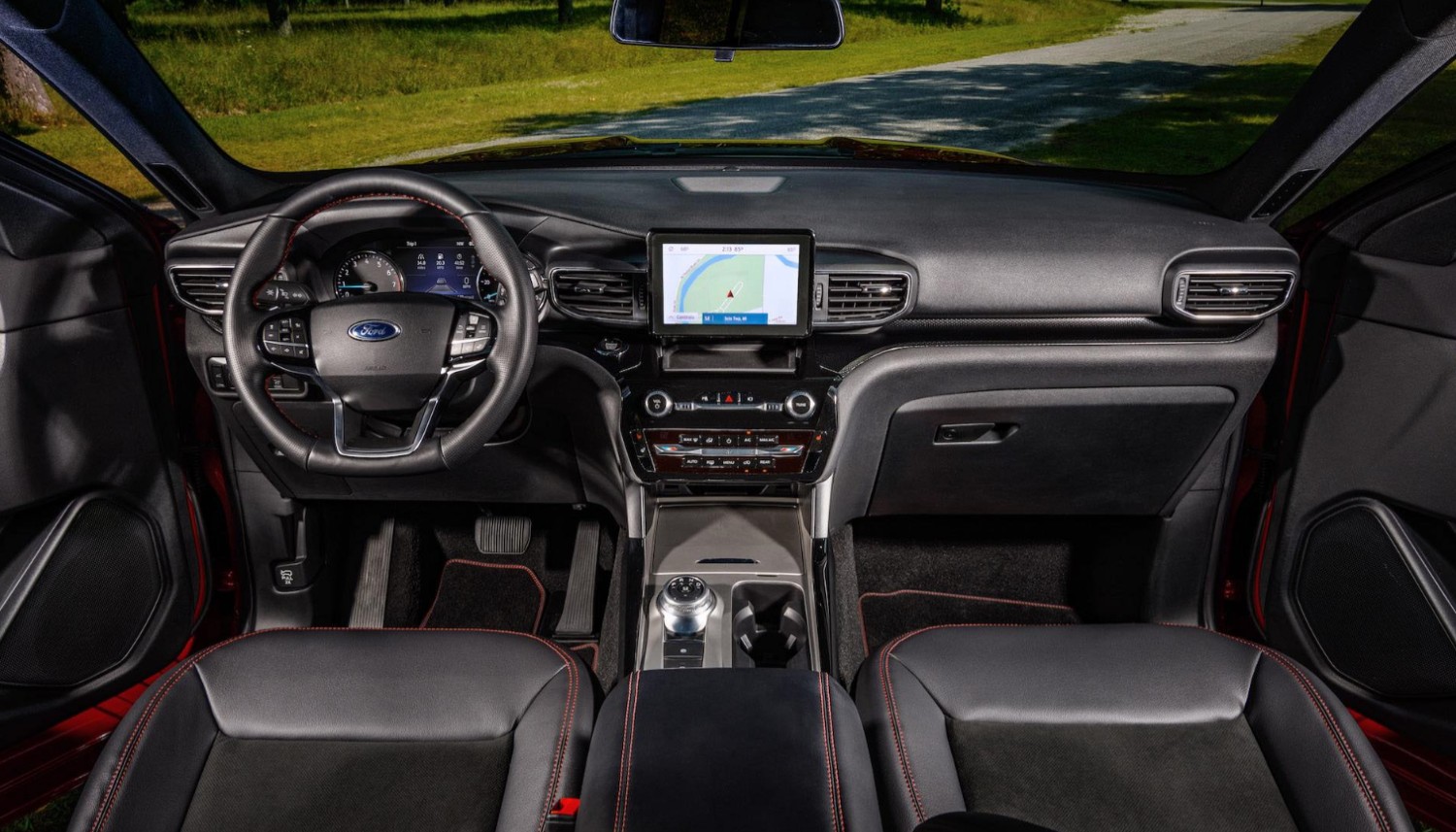 O interior do novo Ford Explorer