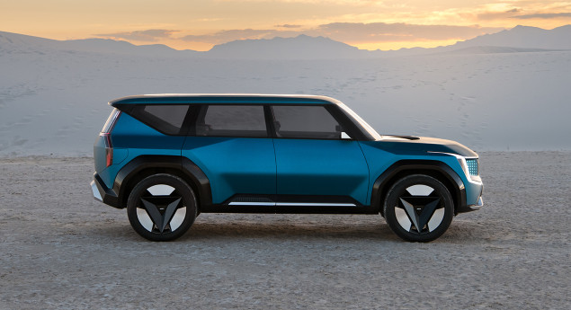 Futuro SUV elétrico topo de gama. Kia mostra o EV9 em Los Angeles