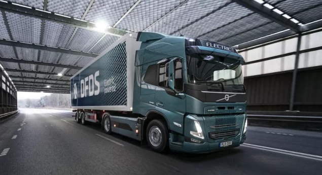 DFDS encomenda 125 camiões Volvo FM Electric