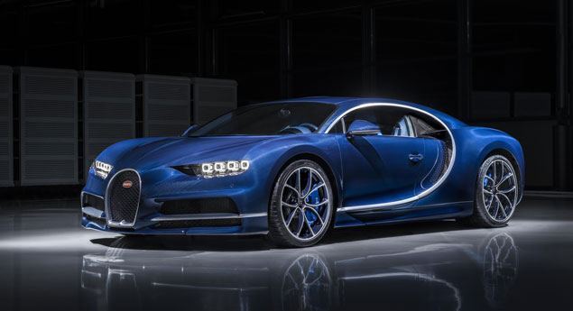 Bugatti já vendeu metade dos Chiron