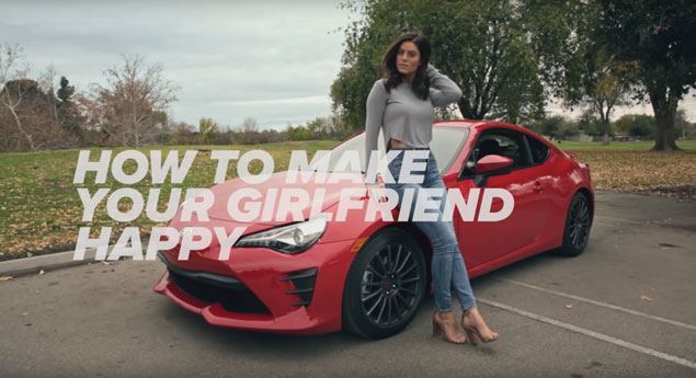 O Toyota GT86 e o segredo para uma namorada feliz!